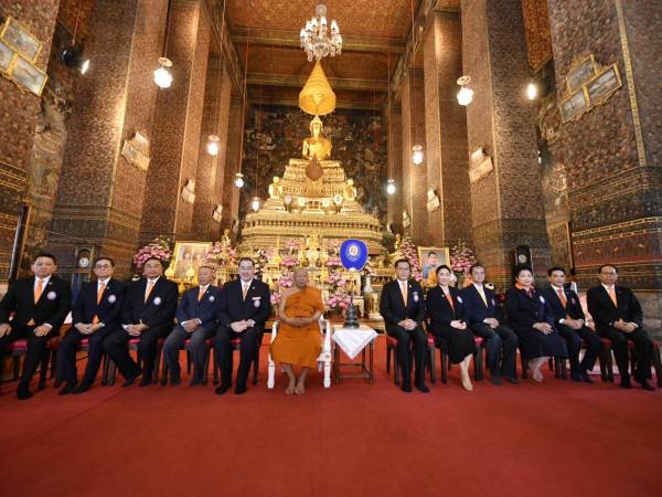 มูลนิธิอาสาเพื่อนพึ่ง (ภาฯ) ยามยาก สภากาชาดไทย จัดพิธีเจริญพระพุทธมนต์